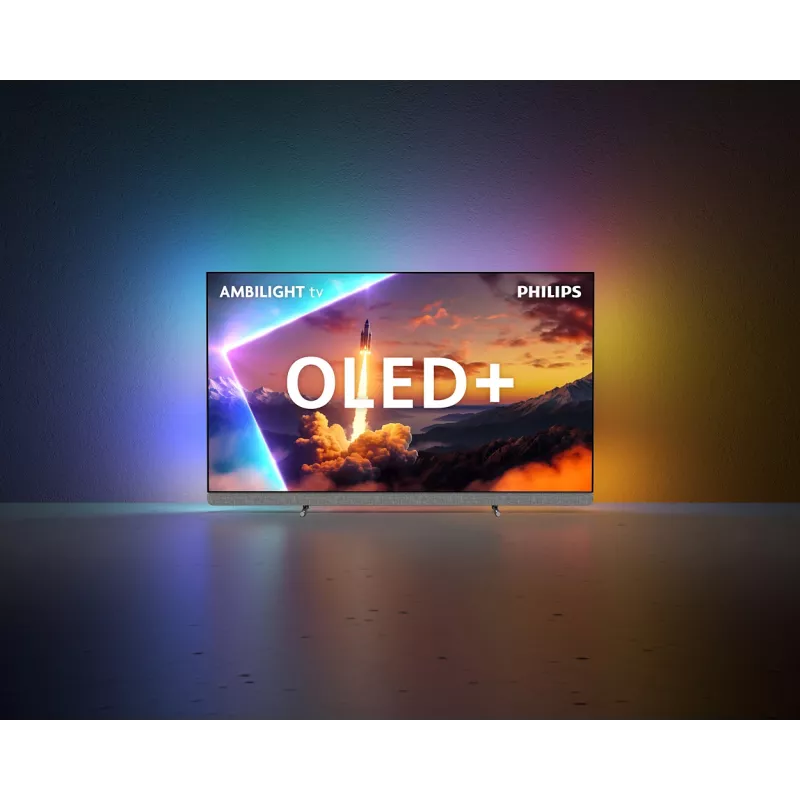 Philips 55OLED910/12 TV 139,7 cm (55 Zoll) 4K Ultra HD Smart-TV WLAN Metallic