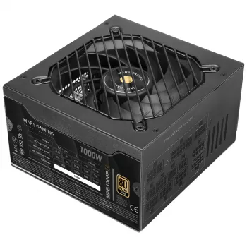 Mars Gaming MPB1000PSI Netzteil 1000 W 24-polig ATX ATX Schwarz