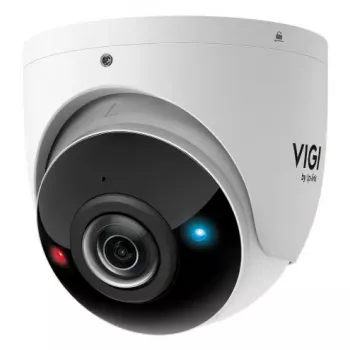 IP-Überwachungskamera TP-Link InSight S485PI Outdoor kabelgebundene Turret 4K 3840×2160, 180° horizontales Objektiv, Wandmontage, weiß