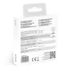 Kabelloses Indoor-Ladegerät für Mobiltelefone SAVIO LA-11, Qi 1.2, 15 W, weiß, 55×55×5 mm