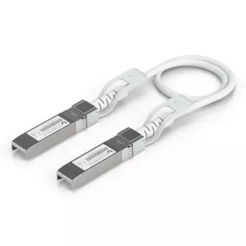 Ubiquiti UACC-Uplink-SFP28-0.3M InfiniBand/Glasfaserkabel Weiß 0,3 m SFP28