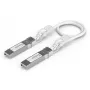 Ubiquiti UACC-Uplink-SFP28-0.3M InfiniBand/Glasfaserkabel Weiß 0,3 m SFP28