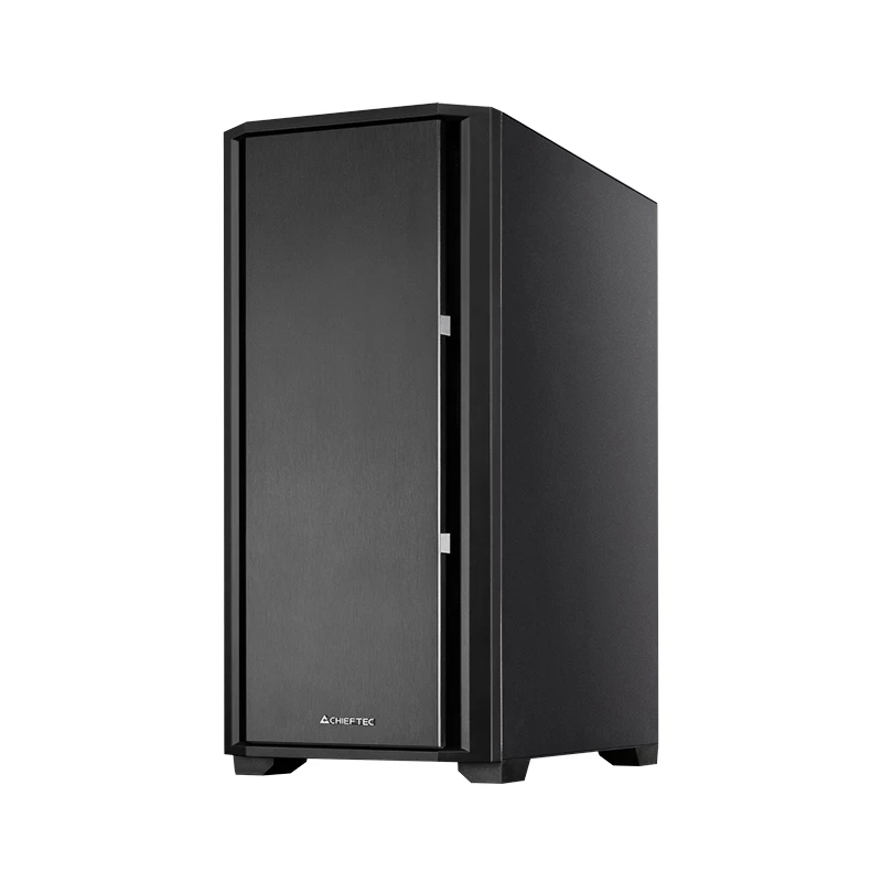 Chieftec AS-02B-OP Computergehäuse Midi Tower Schwarz
