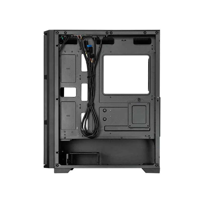 Chieftec AS-02B-OP Computergehäuse Midi Tower Schwarz