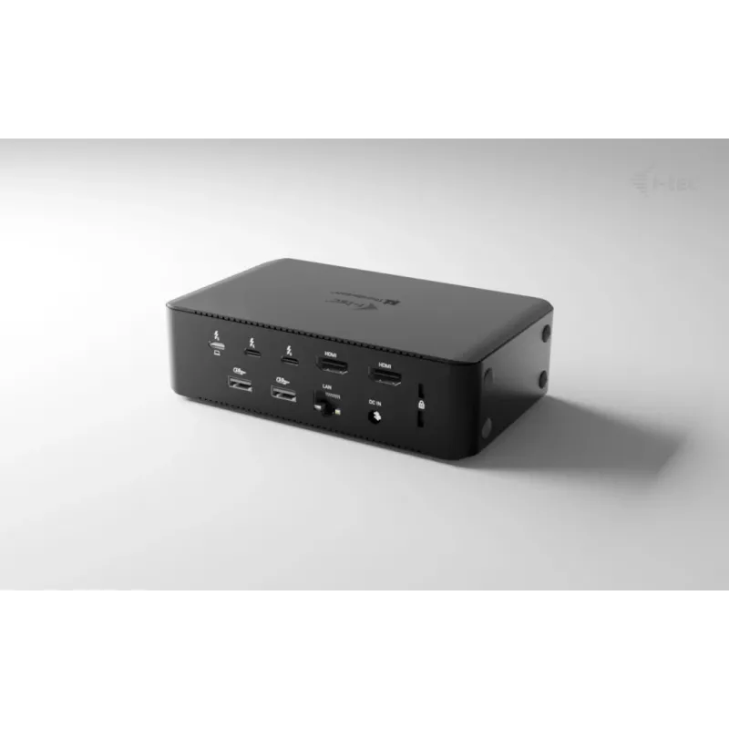 i-tec Thunderbolt5 Quattro Display Docking Station, 5x USB, 2,5 GLAN + Power Delivery 140W