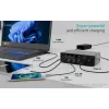 i-tec Thunderbolt5 Quattro Display Docking Station, 5x USB, 2,5 GLAN + Power Delivery 140W