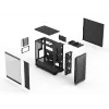 PC-Gehäuse Fractal Design Epoch Schwarz TG RGB Light Tint Midi Tower Schwarz