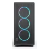 PC-Gehäuse Fractal Design Epoch Schwarz TG RGB Light Tint Midi Tower Schwarz
