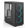 PC-Gehäuse Fractal Design Epoch Schwarz TG RGB Light Tint Midi Tower Schwarz