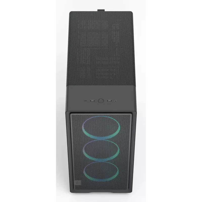 PC-Gehäuse Fractal Design Epoch Schwarz TG RGB Light Tint Midi Tower Schwarz