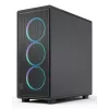 PC-Gehäuse Fractal Design Epoch Schwarz TG RGB Light Tint Midi Tower Schwarz
