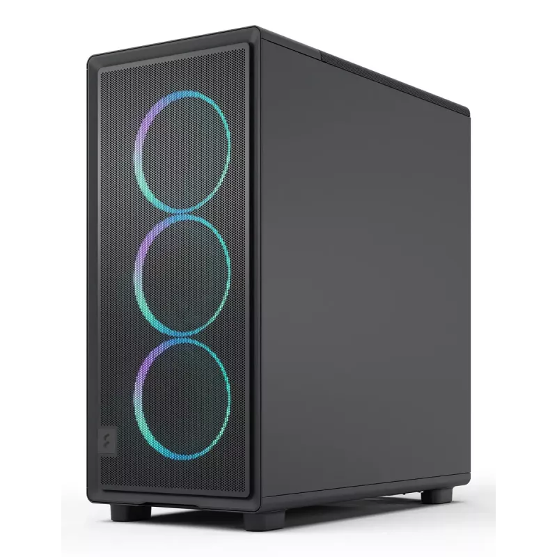 PC-Gehäuse Fractal Design Epoch Schwarz TG RGB Light Tint Midi Tower Schwarz