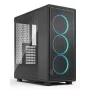 PC-Gehäuse Fractal Design Epoch Schwarz TG RGB Light Tint Midi Tower Schwarz