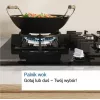 Bosch Serie 6 PCQ7A5I90 Kochfeld Edelstahl Einbau 75 cm Gas 5 Zone(n)