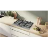 Bosch Serie 6 PCQ7A5I90 Kochfeld Edelstahl Einbau 75 cm Gas 5 Zone(n)