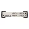 ATEN 4-Port DVI Audio/Video-Splitter, DVI, 4x DVI-I, 1920 x 1200 Pixel, Schwarz, Silber, Metall, Full HD