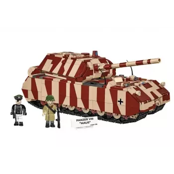 Cobi Bausteine Panzer VIII Maus Modellbausatz Maßstab 1:35 COBI-3138, detaillierte Militärfahrzeug-Nachbildung