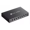 TP-Link Omada ES208G Netzwerk-Switch Managed L2 Gigabit Ethernet (10/100/1000) Schwarz