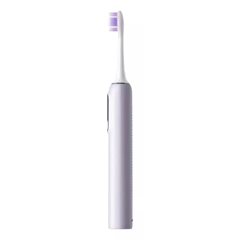 Elektrische oszillierende Zahnbürste Xiaomi Pro BHR07ZXEU — für Erwachsene, integrierter 3,7-V-Akku, 3 Putzmodi, Violett, 1 Handstück + 1 Bürstenkopf