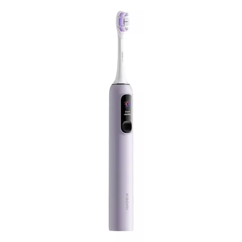 Elektrische oszillierende Zahnbürste Xiaomi Pro BHR07ZXEU — für Erwachsene, integrierter 3,7-V-Akku, 3 Putzmodi, Violett, 1 Handstück + 1 Bürstenkopf