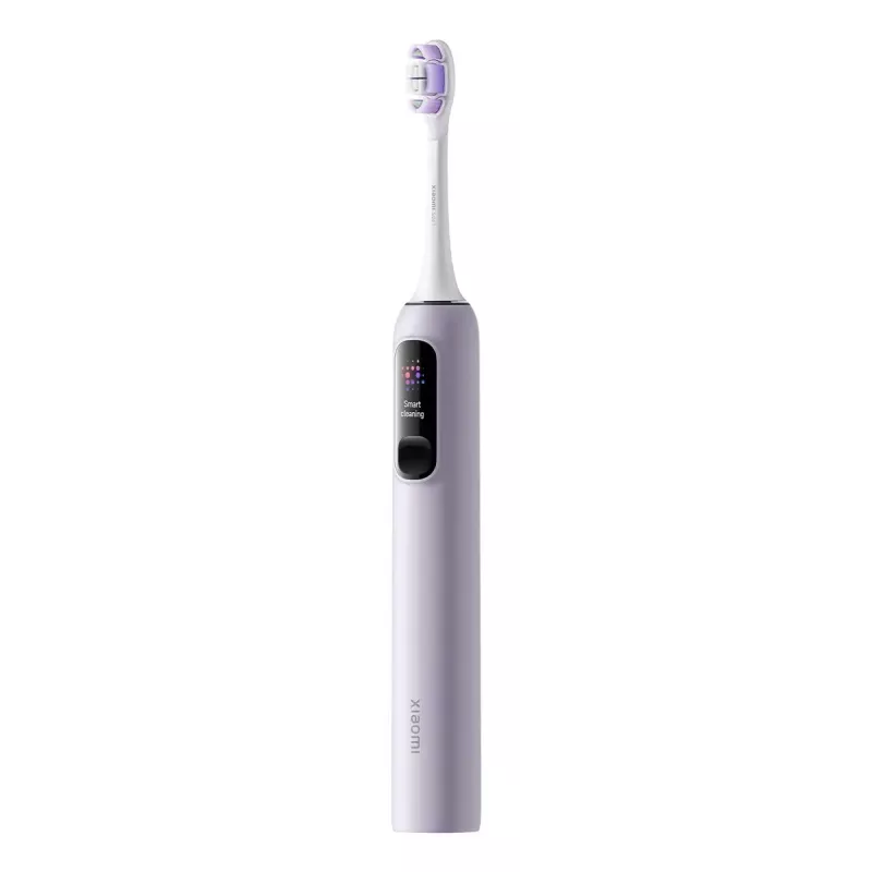 Elektrische oszillierende Zahnbürste Xiaomi Pro BHR07ZXEU — für Erwachsene, integrierter 3,7-V-Akku, 3 Putzmodi, Violett, 1 Handstück + 1 Bürstenkopf