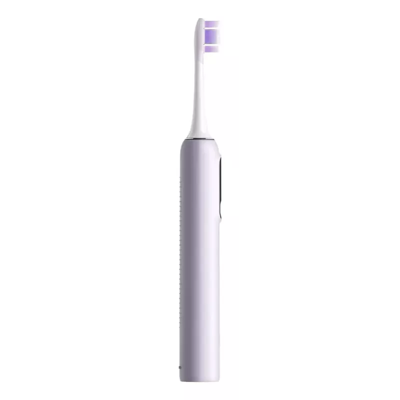 Elektrische oszillierende Zahnbürste Xiaomi Pro BHR07ZXEU — für Erwachsene, integrierter 3,7-V-Akku, 3 Putzmodi, Violett, 1 Handstück + 1 Bürstenkopf