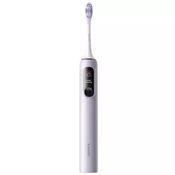 Elektrische oszillierende Zahnbürste Xiaomi Pro BHR07ZXEU — für Erwachsene, integrierter 3,7-V-Akku, 3 Putzmodi, Violett, 1 Handstück + 1 Bürstenkopf