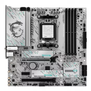 Motherboard MSI B850M GAMING PLUS WIFI — AMD B850, Sockel AM5, micro ATX, DDR5, 4x DIMM, 3x M.2, Wi‑Fi 7, 5 Gb LAN