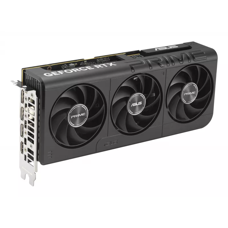 Grafikkarte ASUS GeForce RTX 5060 — 8 GB GDDR7, 128-Bit, PCIe 5.0, 3x DisplayPort 2.1b + 1x HDMI 2.1b, 2595 MHz OC, 3 Lüfter, 268,3 mm