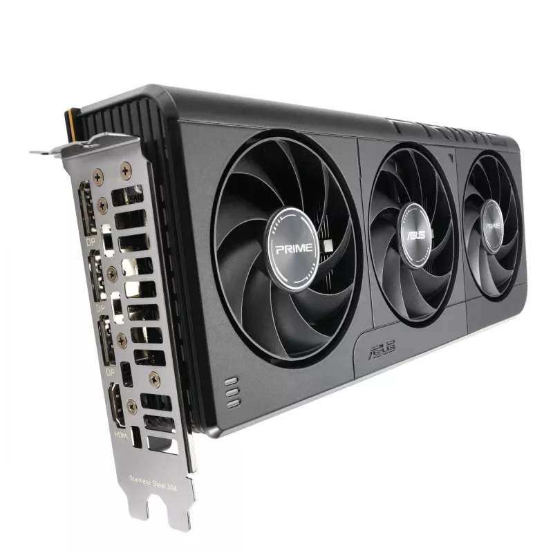 Grafikkarte ASUS GeForce RTX 5060 — 8 GB GDDR7, 128-Bit, PCIe 5.0, 3x DisplayPort 2.1b + 1x HDMI 2.1b, 2595 MHz OC, 3 Lüfter, 268,3 mm