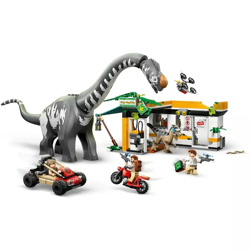 LEGO Jurassic World Set 76973 — Raptor & Titanosaurus mit 3 Figuren, 582 Teilen, ab 7 Jahren