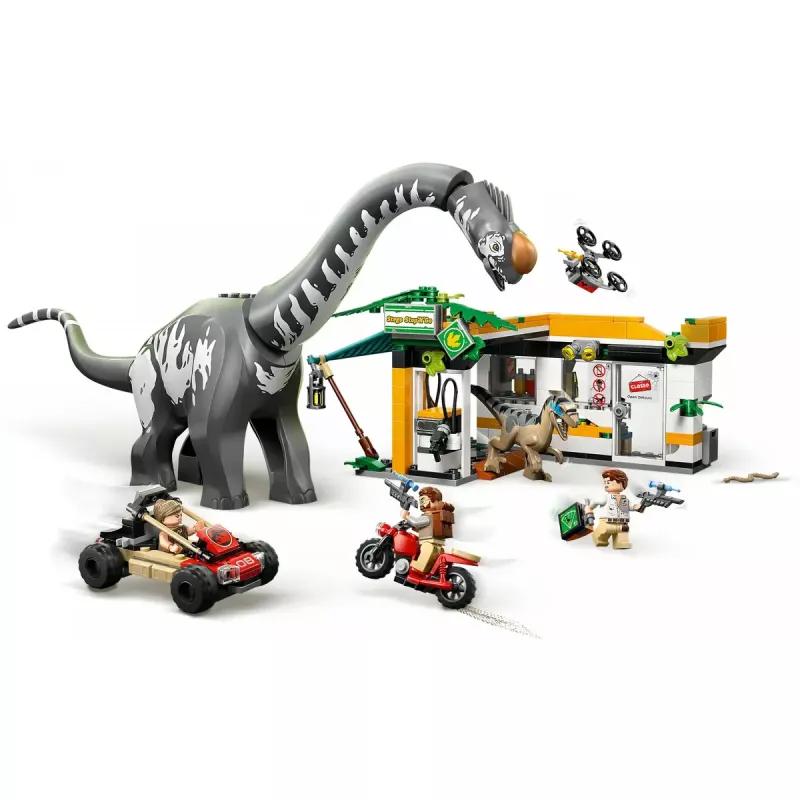 LEGO Jurassic World Set 76973 — Raptor & Titanosaurus mit 3 Figuren, 582 Teilen, ab 7 Jahren