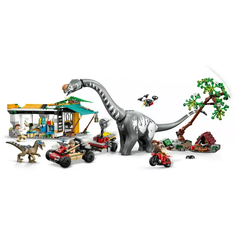 LEGO Jurassic World Set 76973 — Raptor & Titanosaurus mit 3 Figuren, 582 Teilen, ab 7 Jahren