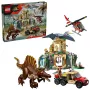 LEGO Jurassic World Air Mission mit Quetzalcoatlus und Spinosaurus 76976 – 984 Teile, 4 Minifiguren, Alter 8+