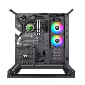 Flüssigkeitskühlungsset Thermaltake CL-W414-PL12SW-A 12 cm Schwarz