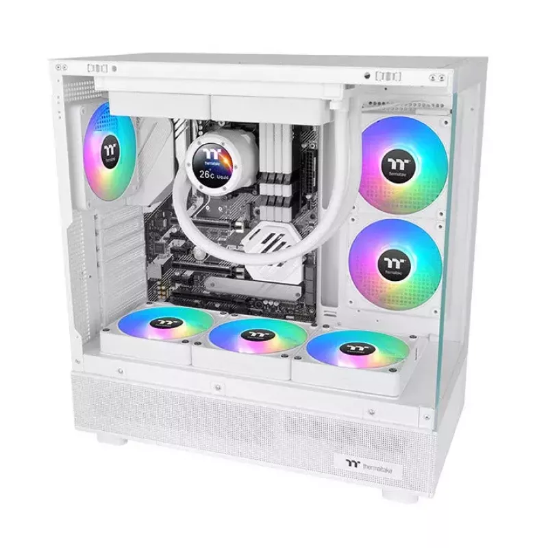 Thermaltake CT120 EX ARGB Sync PC-Kühlungslüfter Weiß 3er-Pack