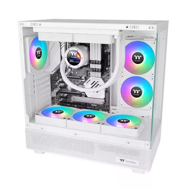 Lüfter Thermaltake CT140 EX ARGB Sync PC-Kühlungslüfter Weiß (3er-Pack)