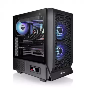 PC-Gehäuse Thermaltake Ceres 330 TG Midi Tower Schwarz