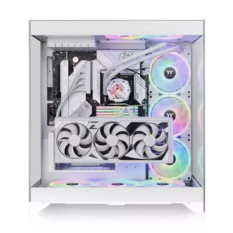 PC-Gehäuse Thermaltake CTE E550 TG Midi Tower Weiß