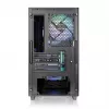 PC-Gehäuse Thermaltake Versa H16 TG ARGB Micro Tower Schwarz