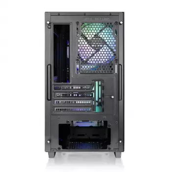 PC-Gehäuse Thermaltake Versa H16 TG ARGB Micro Tower Schwarz