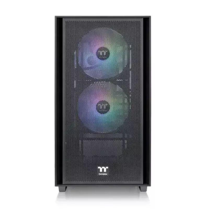 PC-Gehäuse Thermaltake Versa H16 TG ARGB Micro Tower Schwarz
