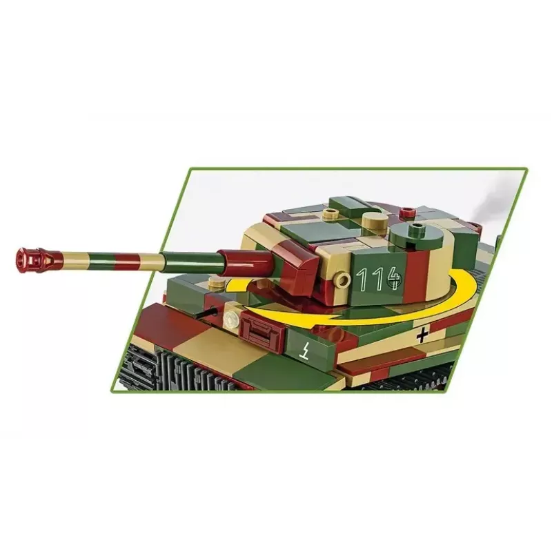 Cobi Pz.Kpfw. VI Tiger Ausf. E Modellbausatz im Maßstab 1:35, detailliertes Klemmbausteinset