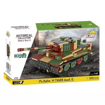 Cobi Pz.Kpfw. VI Tiger Ausf. E Modellbausatz im Maßstab 1:35, detailliertes Klemmbausteinset