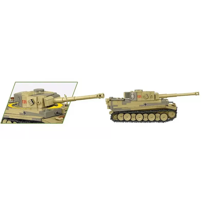 Baukasten Cobi Panzer VI Tiger I 442 Teile Modell COIB-2734