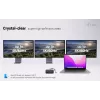 i-tec USB-C DP Dual HDMI Dockingstation mit Power Delivery 100 W + Universal-Ladegerät 100 W