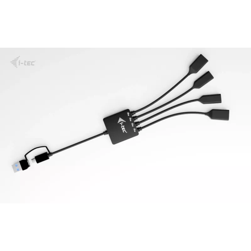 i-tec USB-C/USB-A Kabel-HUB 4 Port (2x USB-C, 2x USB-A)