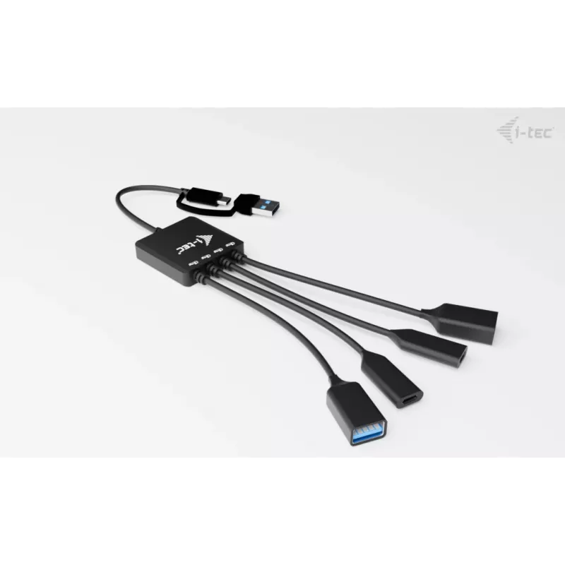 i-tec USB-C/USB-A Kabel-HUB 4 Port (2x USB-C, 2x USB-A)