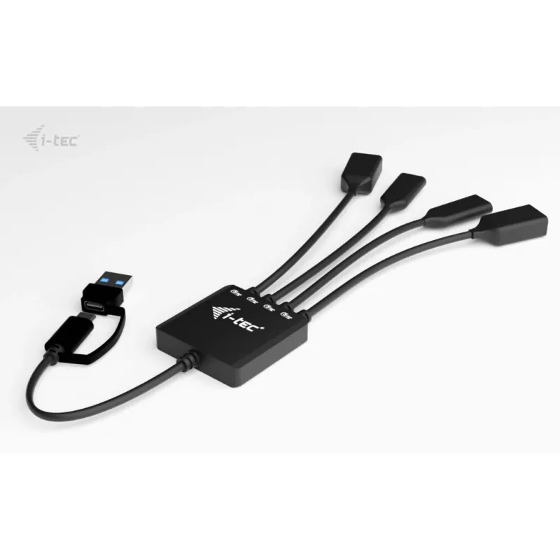 i-tec USB-C/USB-A Kabel-HUB 4 Port (2x USB-C, 2x USB-A)