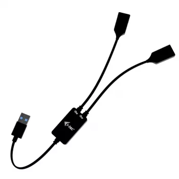 USB-A-Hub ITEC U3CBLHUB2A — 2 Ports, USB 3.0 bis zu 5 Gbit/s